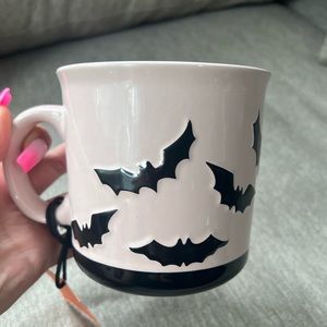 Pink bat mug